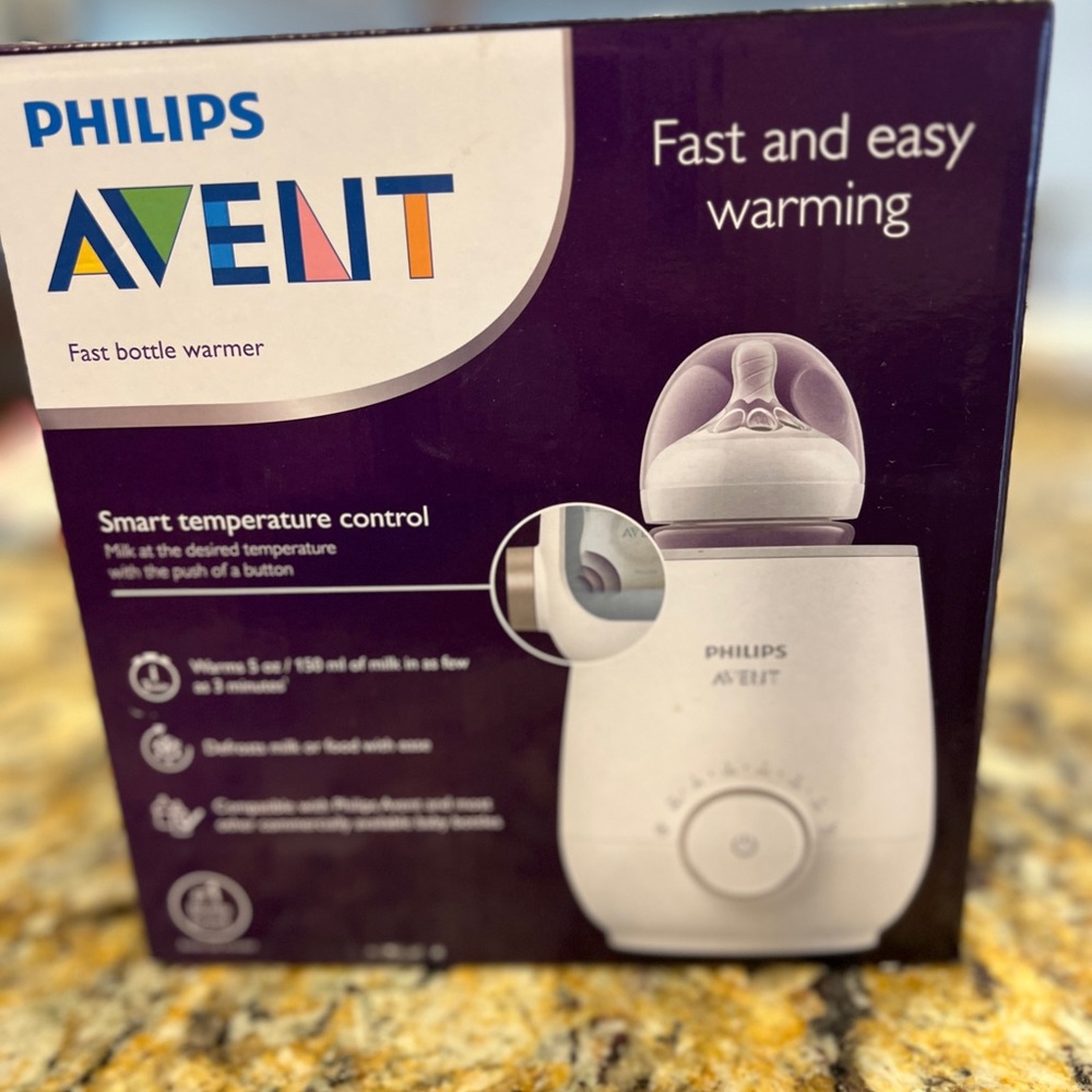 🤩 Like NEW Phillips Avent Fast Bottle Warmer 🤩